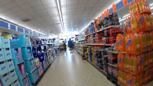 Цены на продукты в Греции на Крите. Lidl. Цены на оливки смотреть онлайн