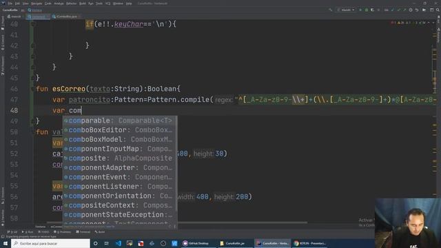 Validar correo (Curso de Kotlin desde cero [89])??? смотреть онлайн