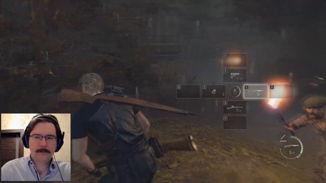 I FOUGHT THE GIANT FOR THE PRINCESS in Resident Evil 4 Remake | gameplay commentary #05 смотреть онлайн