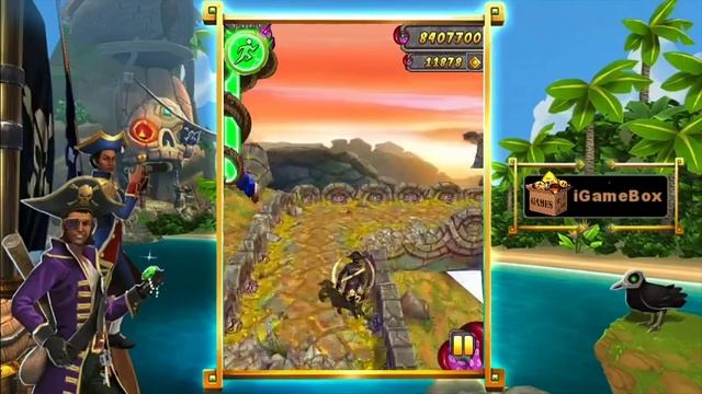 Temple Run 2 PIRATE COVE✔️JEAN BENITEZ CAPTAIN Sky Summit Map*Gameplay for Kid #138 смотреть онлайн
