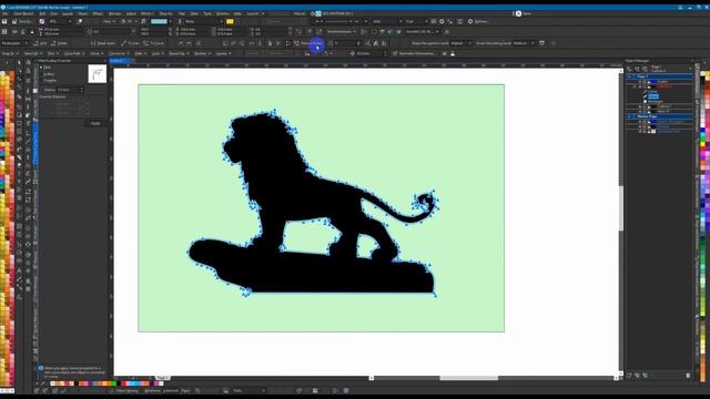 Corel DESIGNER 2017: подготовка макета к фрезерной резке смотреть онлайн