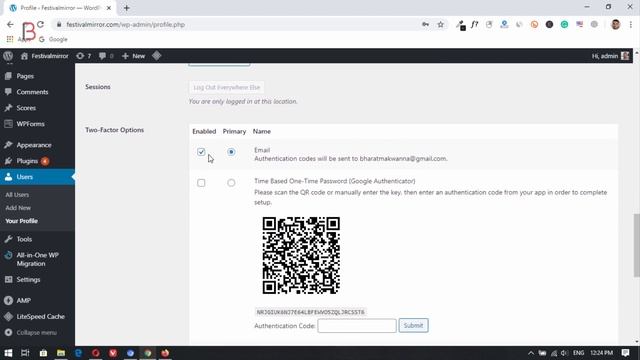 How to Add OTP Based Two Factor Authentication in WordPress for Free 2020 смотреть онлайн