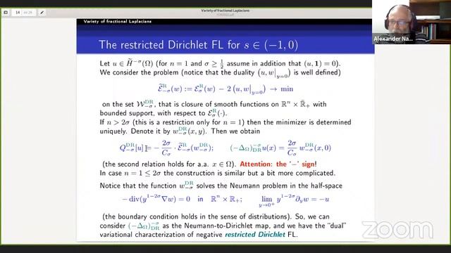 Alexander I. Nazarov: Variety of fractional Laplacians смотреть онлайн