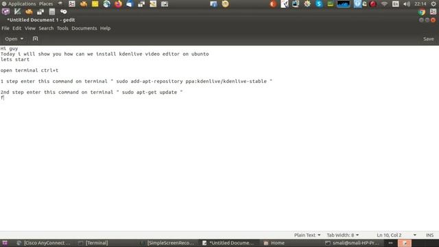 How can we install KDENLINE on Ubuntu смотреть онлайн
