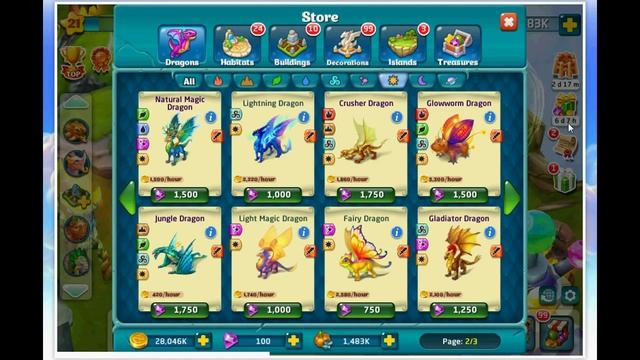Dragon World:Breed Jungle Dragon, hatch and evolve смотреть онлайн