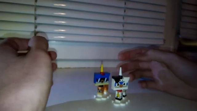 Обзор на LEGO мини фигурки UNIKITTY! смотреть онлайн