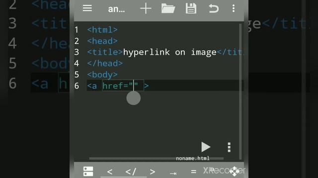 HTML code to Hyperlink image using anWriter App on Android Mobile | How to create hyperlink to imag смотреть онлайн