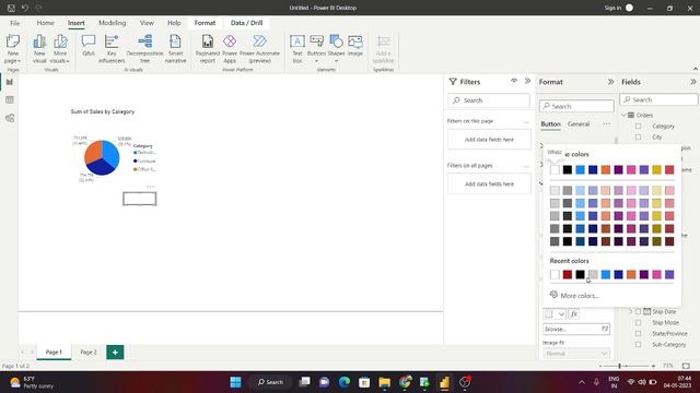Drill Through in Power BI смотреть онлайн
