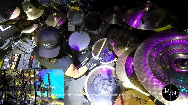 Mike Mangini  Drum Cam The Alien Live W/Album Music