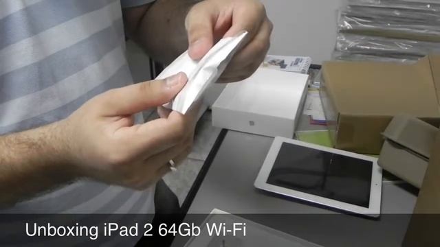Unboxing iPad 2 64Gb Wi-Fi смотреть онлайн
