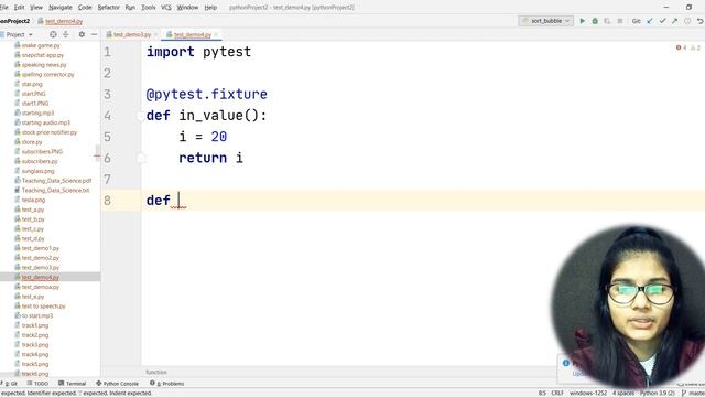PyTest Tutorial | Part 12 :Hands-on for fixtures in pytest | PyTest using python | Python Training смотреть онлайн