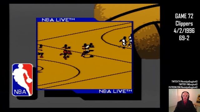 Let's Play NBA Live 96: Game 72 - Raptors vs Clippers смотреть онлайн