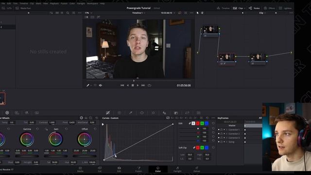 How to Create a Powergrade in Davinci Resolve смотреть онлайн