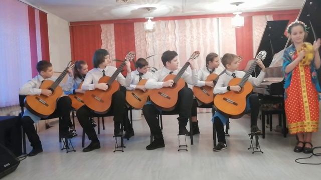 Рус. н. п. "Самара городок" Ансамбль гитаристов AVA (младший состав) смотреть онлайн