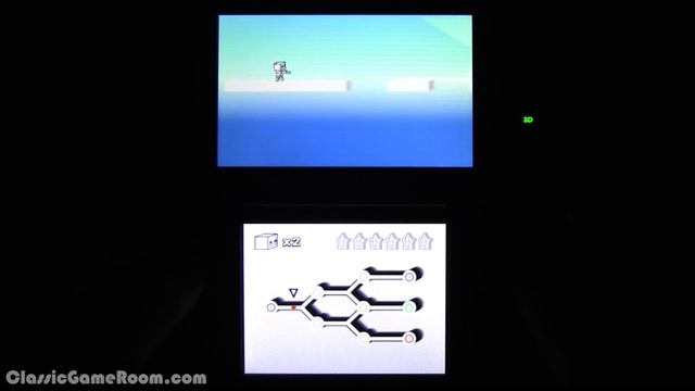 CGR Undertow - CUBIT THE HARDCORE PLATFORMER ROBOT review for Nintendo 3DS смотреть онлайн