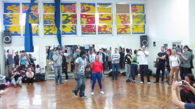 Salsa Motion Weekend 067 - Workshop No.4. - RUEDA DE CASINO - Moe Flex (II deo) смотреть онлайн