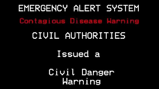 Zombie Virus Emergency Alert System