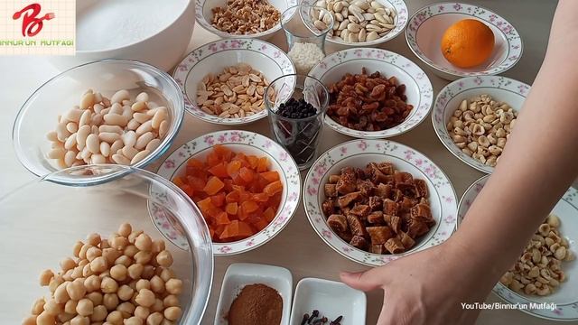 TAM ÖLÇÜ? ENFES AŞURE NASIL YAPILIR❓  İLK KEZ YAPACAKLAR İÇİN TADI KIVAMI  MÜKEMMEL AŞURE TARİFİ?