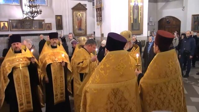 10 февраля 2024 года. Всенощное бдение в канун недели 36-ой по Пятидесятнице. смотреть онлайн