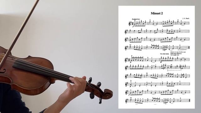 14 - Minuet 2, J. S. Bach | Suzuki Violin Book 1 смотреть онлайн