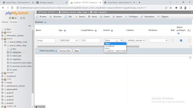 Laravel 10 Ecommerce Project | #5 Category - Create & List | Admin | PHP Tech Life Hindi смотреть онлайн
