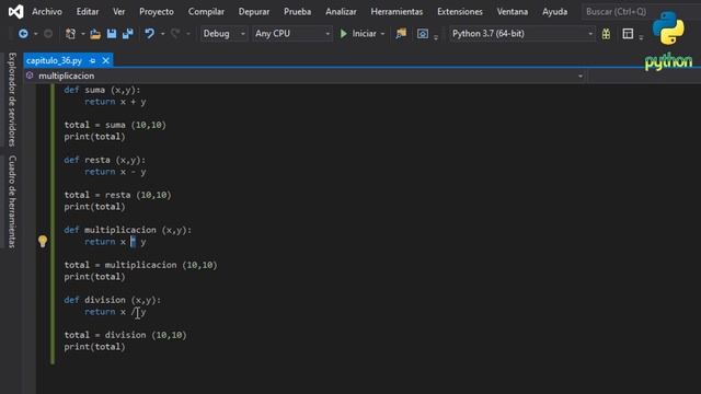 **kwargs - Diccionarios arbitrarios - Funciones III - Curso Python básico a avanzado - Capítulo 36 смотреть онлайн