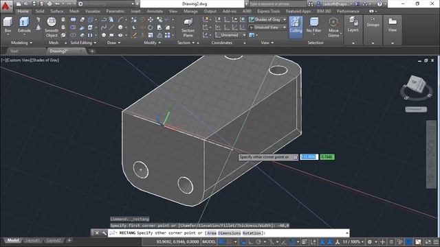 AutoCAD 2016 3D - Exercise 9 смотреть онлайн