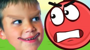 КРАСНЫЙ ШАР против МИСТЕР МАКСА - мультик игра, детский летсплей #4
