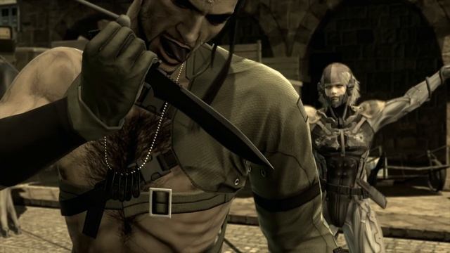 Raiden vs. Gekko and Vamp Fight Scene 4K ULTRA HD (Metal Gear Solid 4) смотреть онлайн