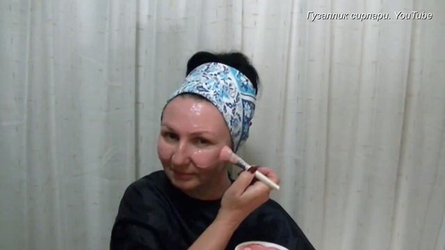 QULUPNAYDAN NORMAL YUZ TERISI UCHUN NIQOB. Niqob № 1. Foydali maslahat. Go'zallik sirlari. смотреть онлайн