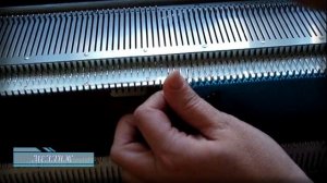 Убавление петель (убавки) на вязальной машине