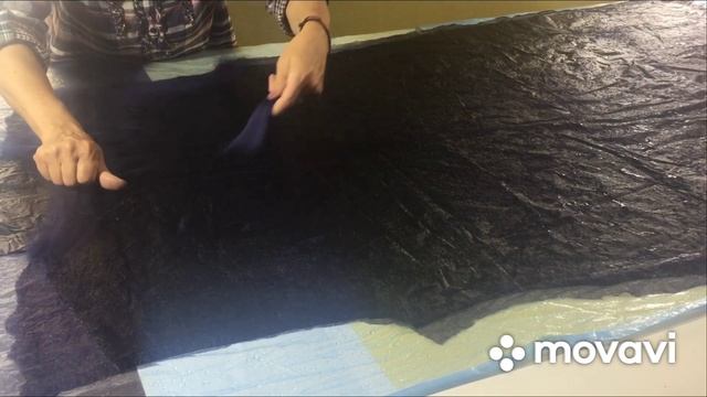 Валяный жилет Весенний блюз Ч 1 Felting смотреть онлайн
