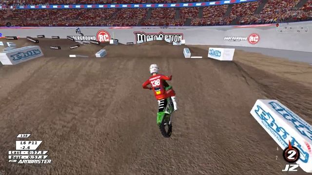 2022 St. Louis Supercross Triple Crown Main Event 1 - Mx Simulator Open Am смотреть онлайн