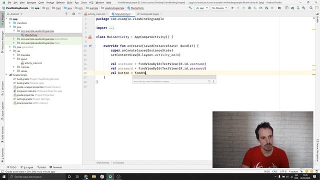 ? View BINDING - El método DEFINITIVO para acceder a las vistas en ANDROID?? смотреть онлайн