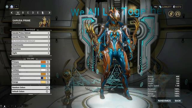 Garuda Prime Looks Lethal | Warframe смотреть онлайн