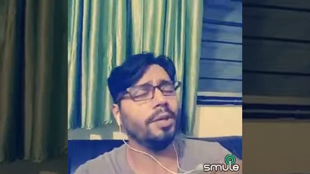 Tum Hi Ho cover trial with Smule karaoke app смотреть онлайн