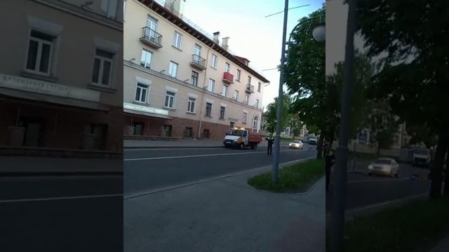 Гродно. Ремонт дороги ул. Социалистическая смотреть онлайн