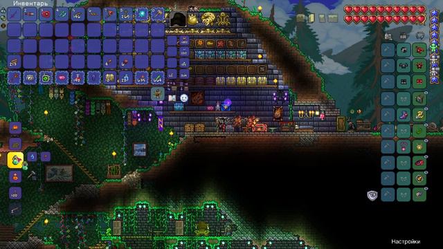 Terraria #14 МИМИКИ,ЭССЕНЦИЯ ТЬМЫ
