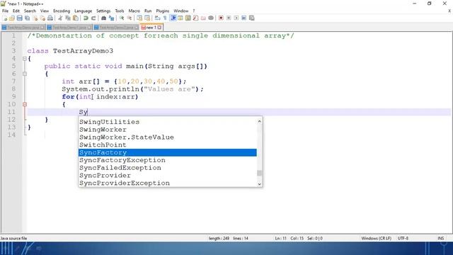 #8. Arrays in Java смотреть онлайн