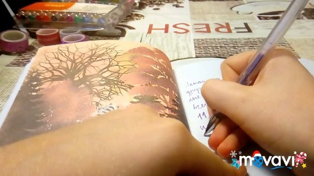 Заполняем блокнот!! который подарил парень!! смотреть онлайн