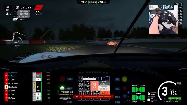Assetto Corsa Competizione PS4 Pro 24H-Nürburgring / Race Stint 2 смотреть онлайн