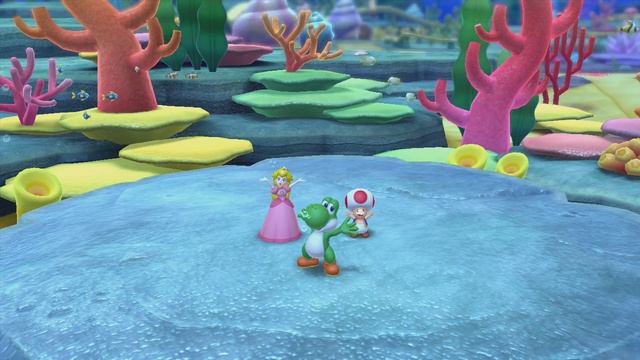Mario Party 10 Bowser Party #365 Toad, Yoshi, Daisy, Peach Whimsical Waters Master Difficulty смотреть онлайн