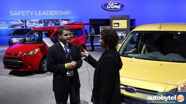 2014 Ford Transit Connect Wagon Car Video Reveal @ 2012 LA Auto Show смотреть онлайн