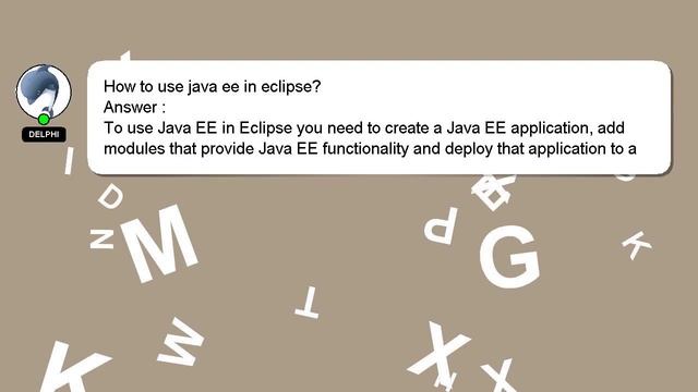 How to use java ee in eclipse? смотреть онлайн