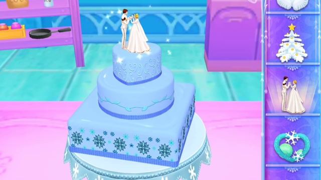 Fun Ice Princess Royal Wedding Teen Makeup Makeover, Cake Design, Dress Up Games смотреть онлайн