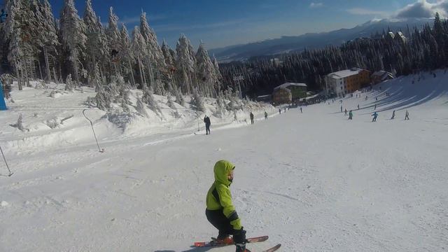 Драгобрат, Вершина Карпат, детский подъемник 30.01.2018 смотреть онлайн