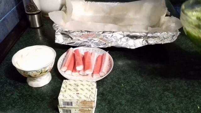 ЗЕЛЕНЫЙ РУЛЕТ ИЗ ШПИНАТА НЕЖНЫЙ И ОЧЕНЬ ВКУСНЫЙ смотреть онлайн