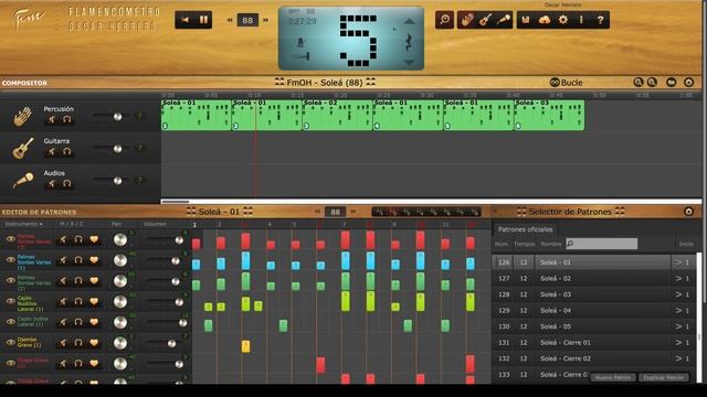 Metrónomo Flamenco - Soleá 88 - Flamencómetro Oscar Herrero смотреть онлайн