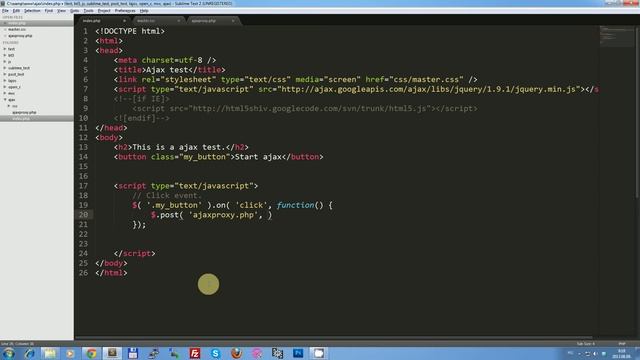 Ajax kérés, programozás смотреть онлайн