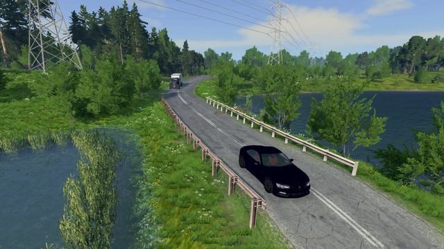 Полицейская погоня #1 - BeamNG.drive смотреть онлайн